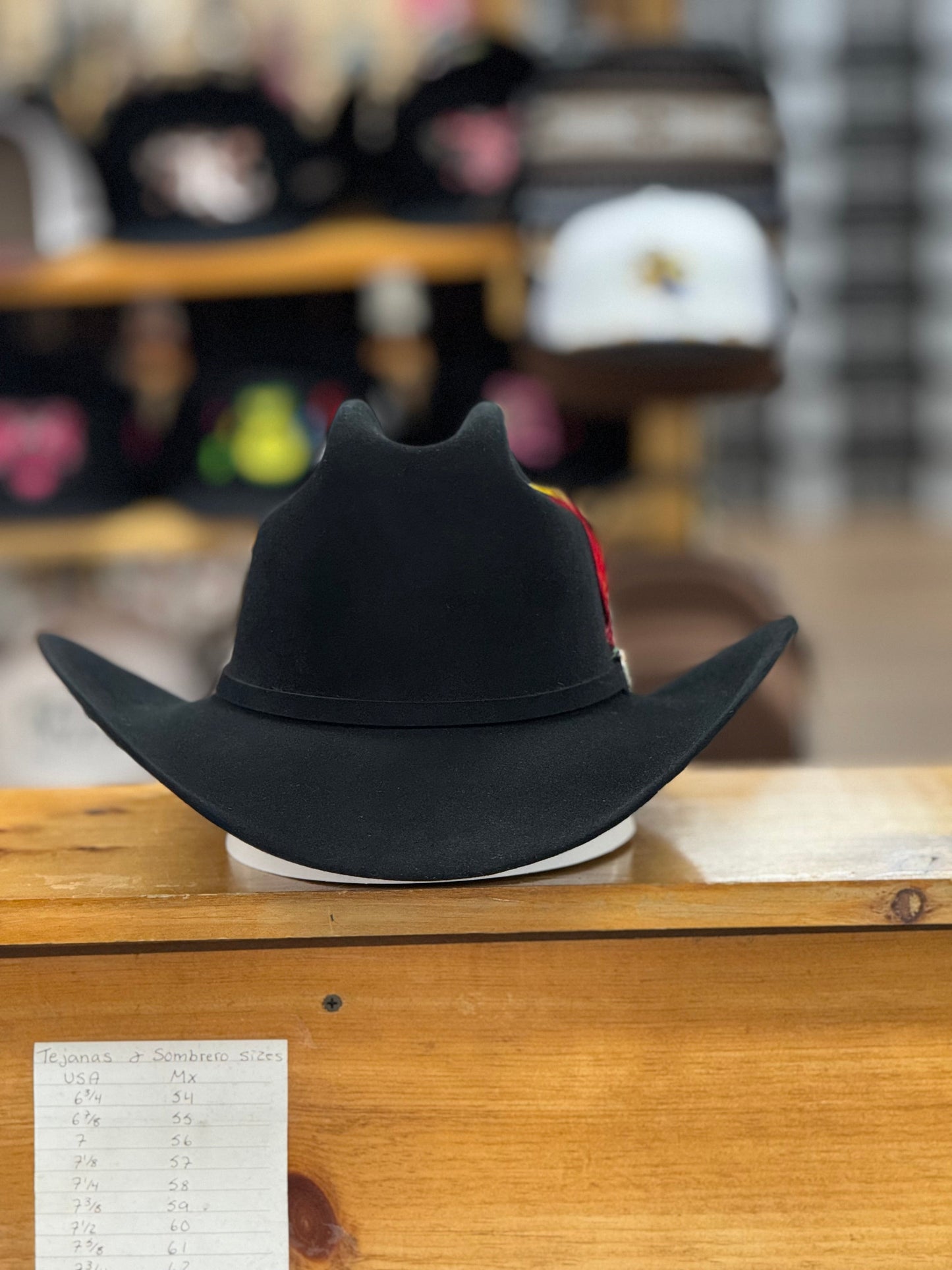 STETSON COWBOY HAT EL PATRON BLACK