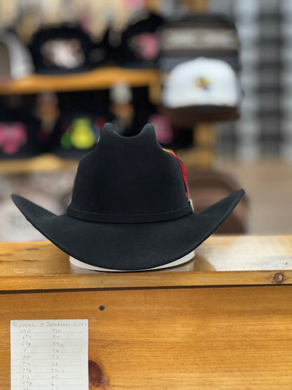 STETSON COWBOY HAT EL PATRON BLACK