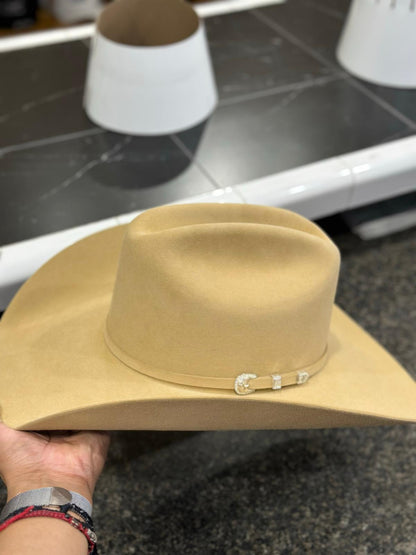 STETSON COWBOY HAT 10X SHASTA BUTTERSCOTCH