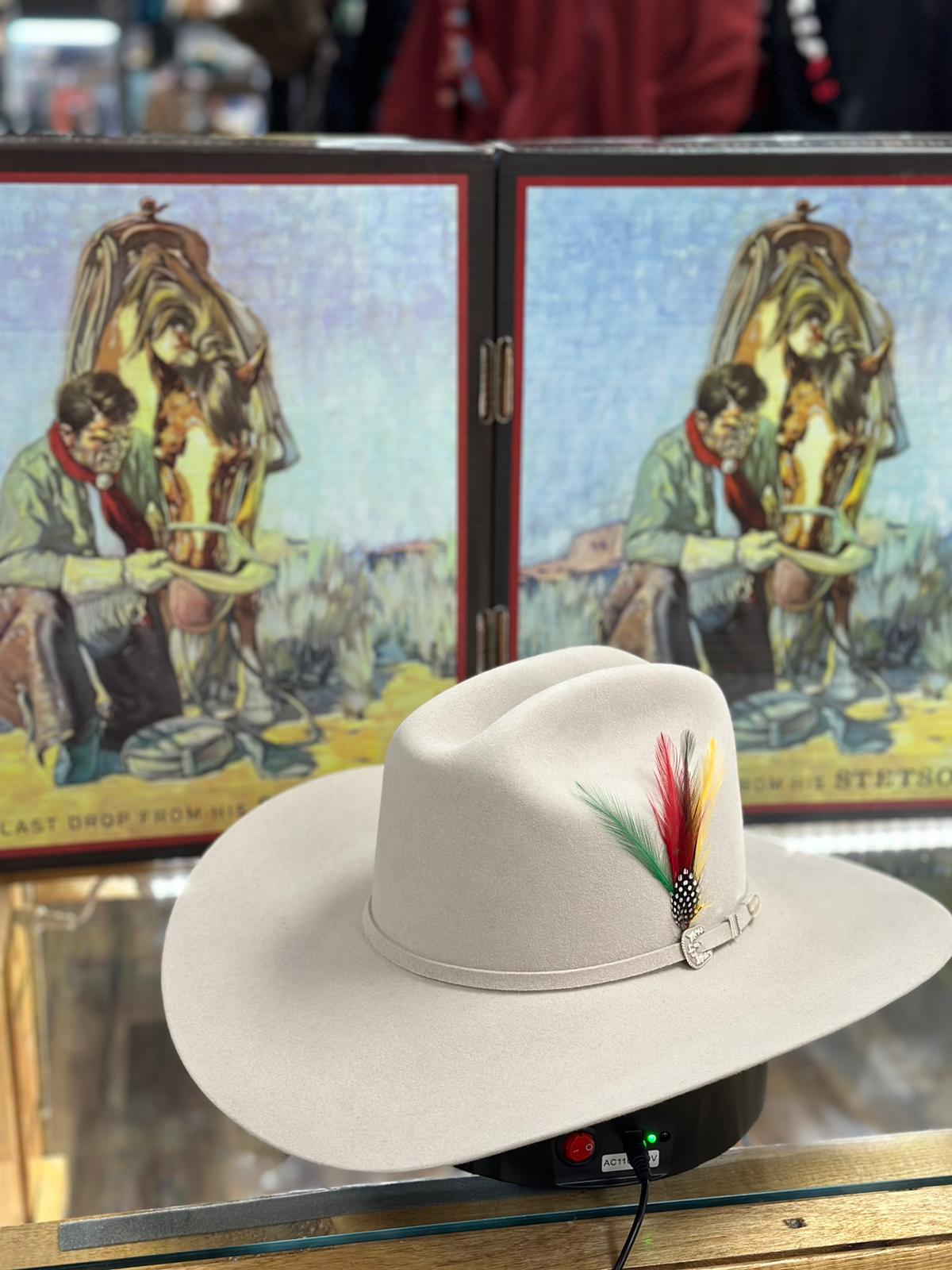 STETSON 6X  SILVER BELLY SKYLINE TRADICIONAL