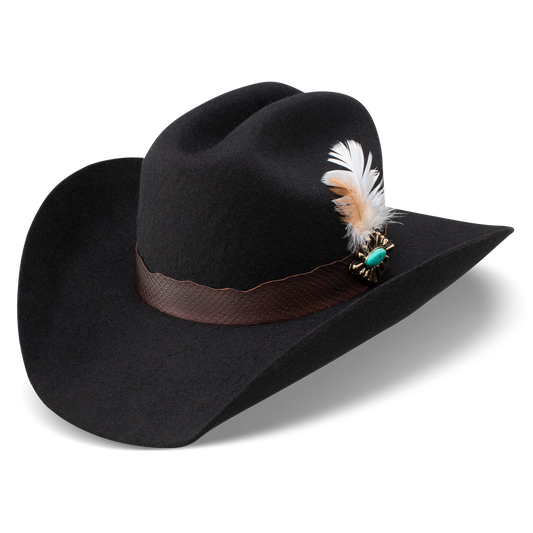 Saddle Up Cowboy Hat-Black