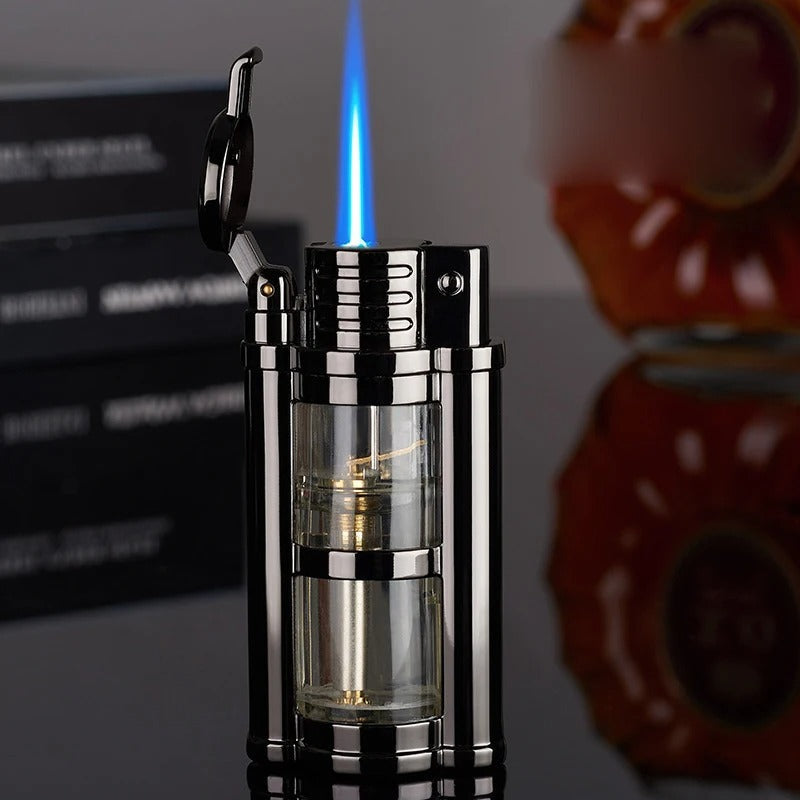 Transparent Visible Fuel Bin Torch