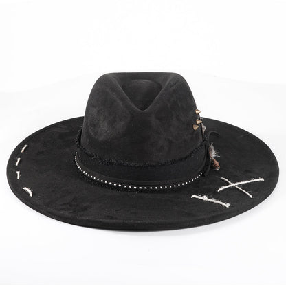 Vintage Fedora Felt(Includes All The Accessories)