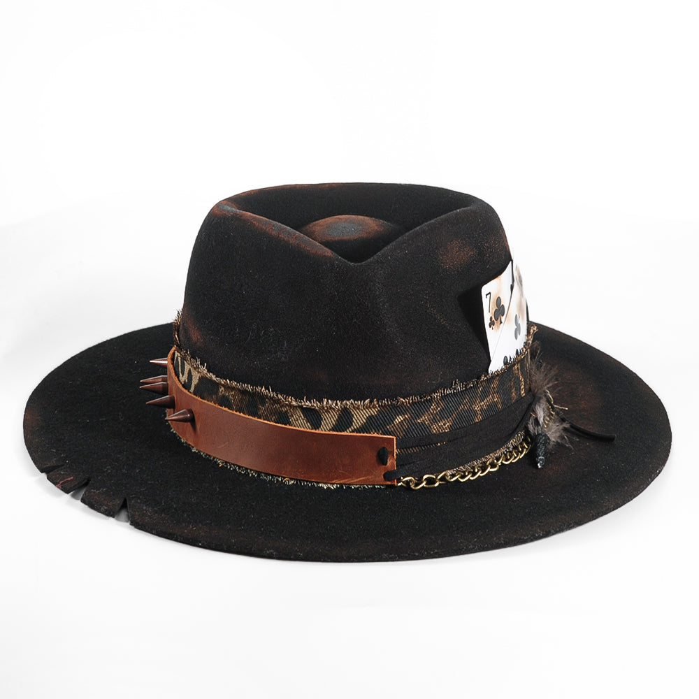 Vintage Fedora Felt(Includes All The Accessories)