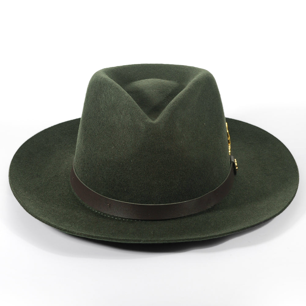 Handmade Vintage Fedora Felt(Includes All The Accessories)