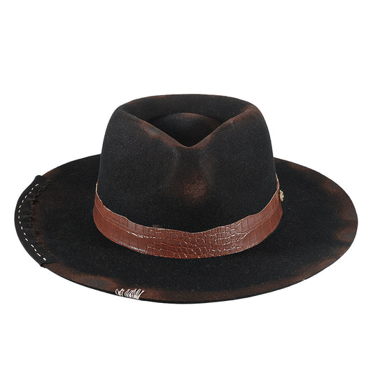 Vintage Fedora Felt(Includes All The Accessories)