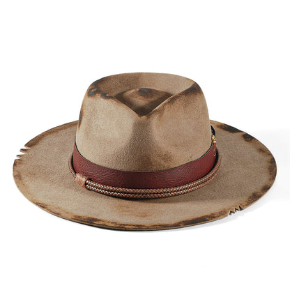 Vintage Fedora Felt(Includes All The Accessories)