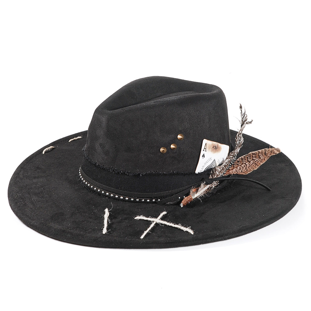 Vintage Fedora Felt(Includes All The Accessories)