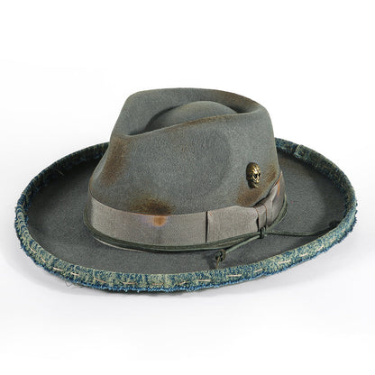 Vintage Fedora Felt(Includes All The Accessories)