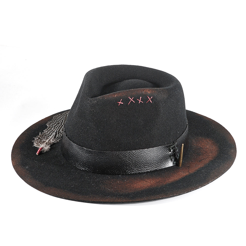 Vintage Fedora Felt(Includes All The Accessories)