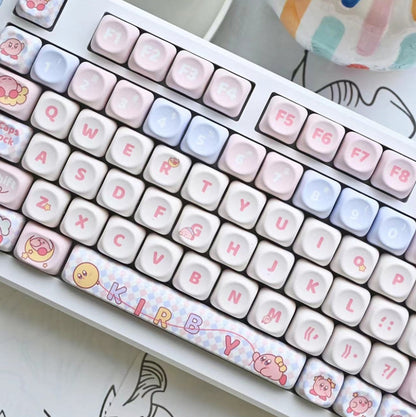 Kirby cute mechanical keyboard