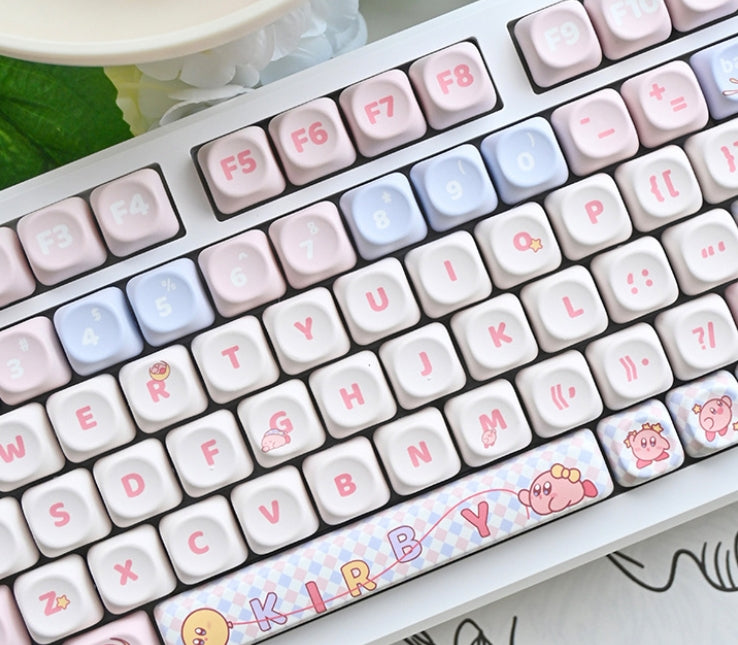 Kirby cute mechanical keyboard