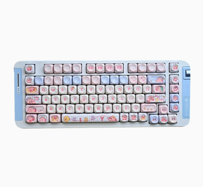 Kirby cute mechanical keyboard