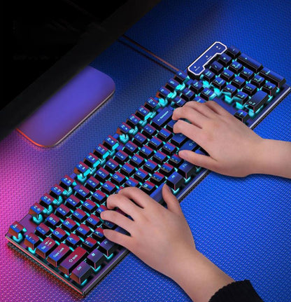 Cyberpunk Mechanical Keyboard