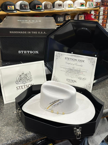 STETSON COWBOY HAT EL PRESIDENTE BLANCO