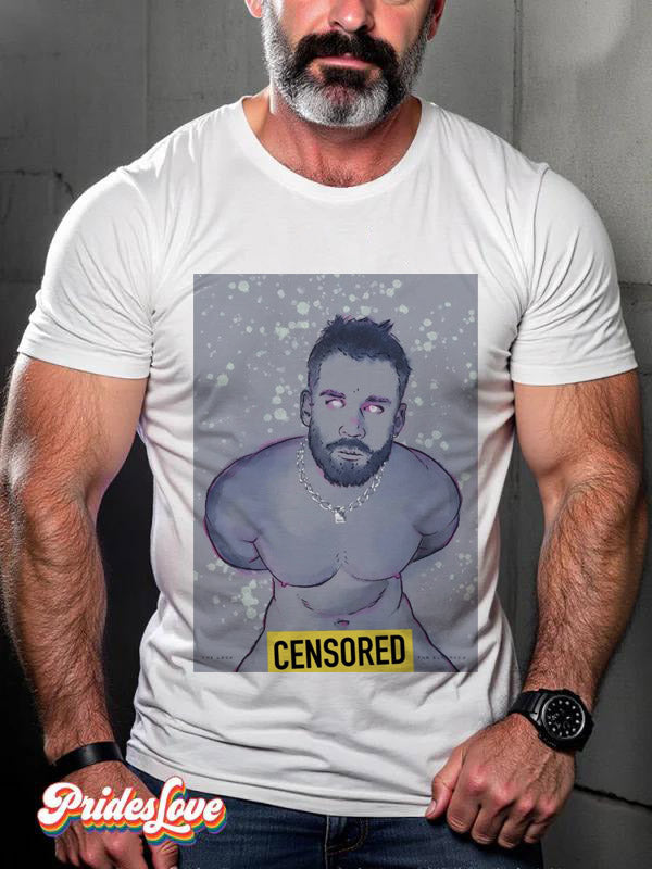 LGBT Male Nude Art T-Shirt