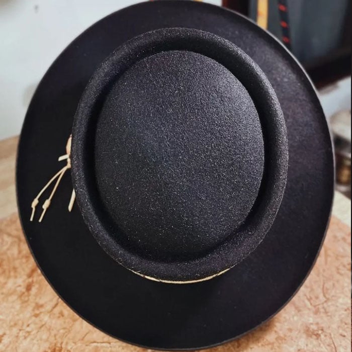 Handmade Vintage Fedora Felt(Includes All The Accessories)