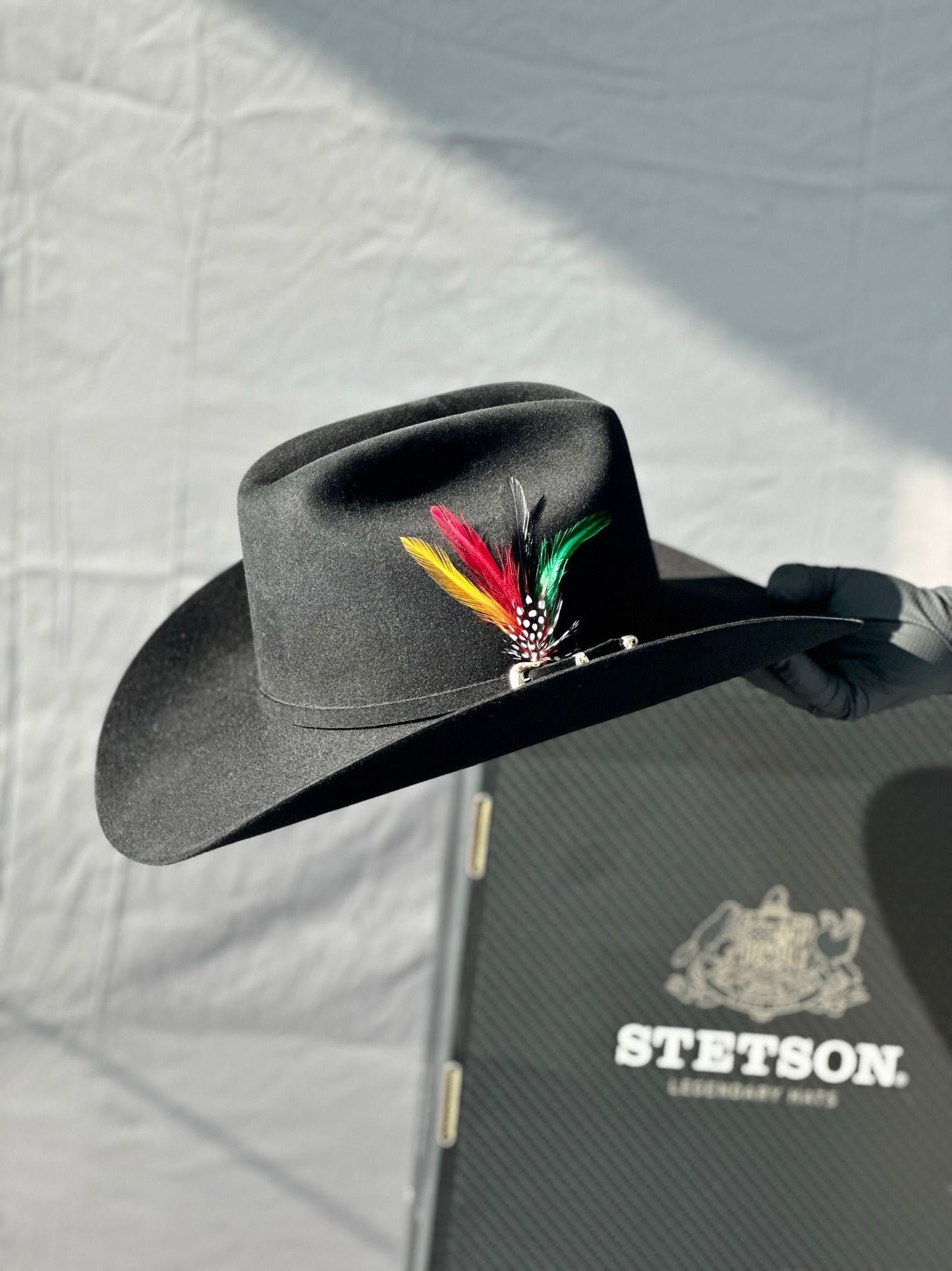 STETSON COWBOY HAT EL PATRON BLACK