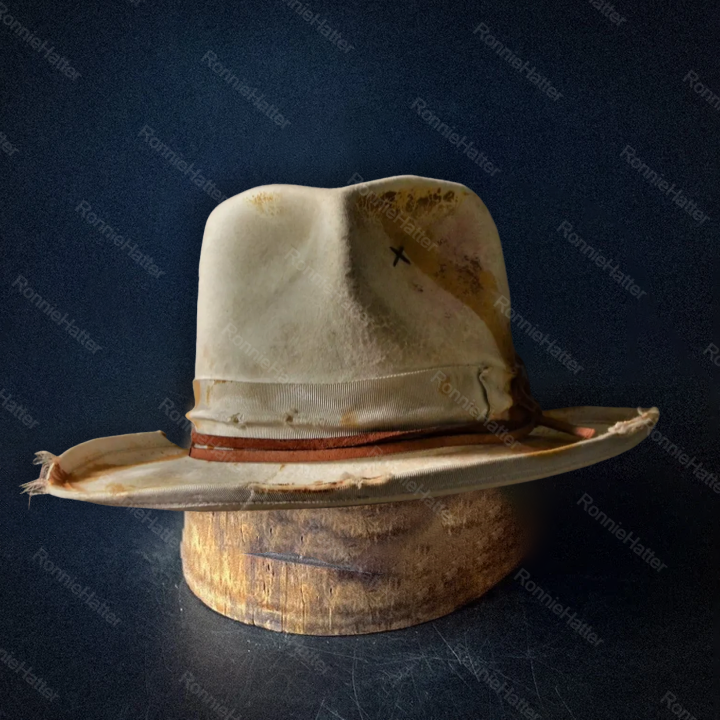 Sierra Nevada - distressed white fedora