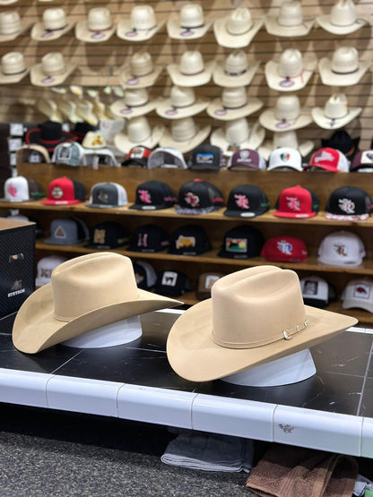 STETSON COWBOY HAT 10X SHASTA BUTTERSCOTCH