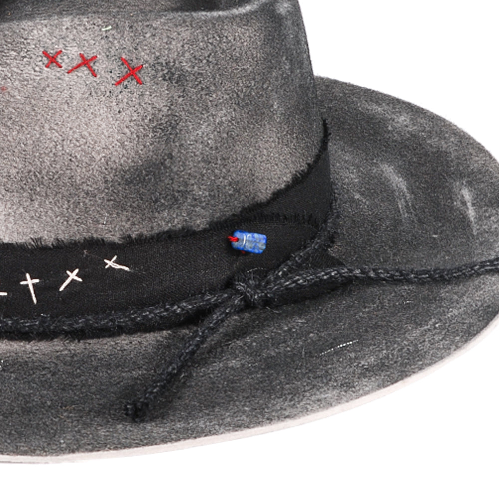 Handmade Vintage Fedora Felt(Includes All The Accessories)