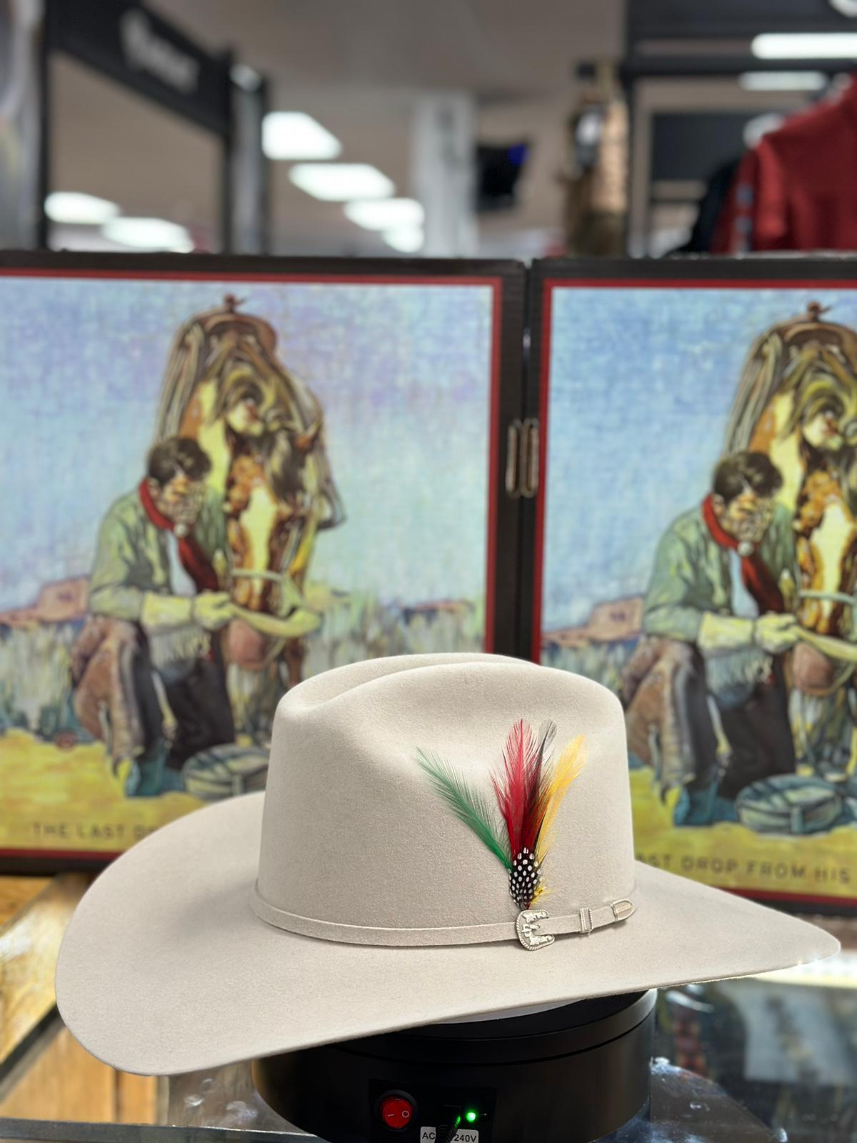 STETSON 6X  SILVER BELLY SKYLINE TRADICIONAL