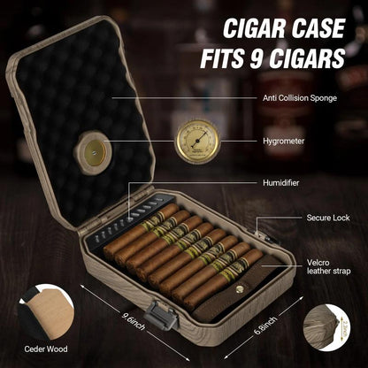 AWOTE Travel Cigar Humidor