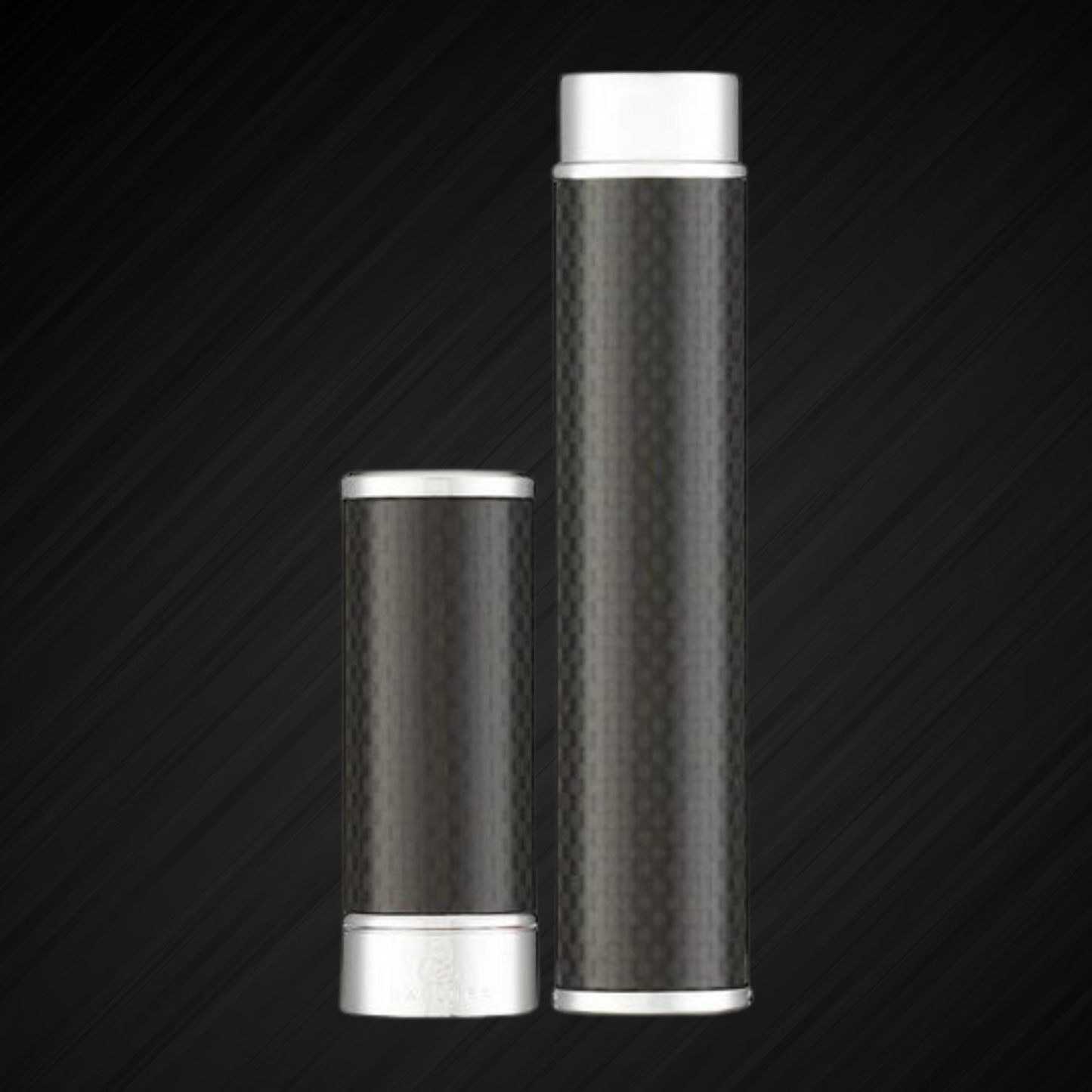 Carbon Fiber Cigar Tube Single Humidor Smoking