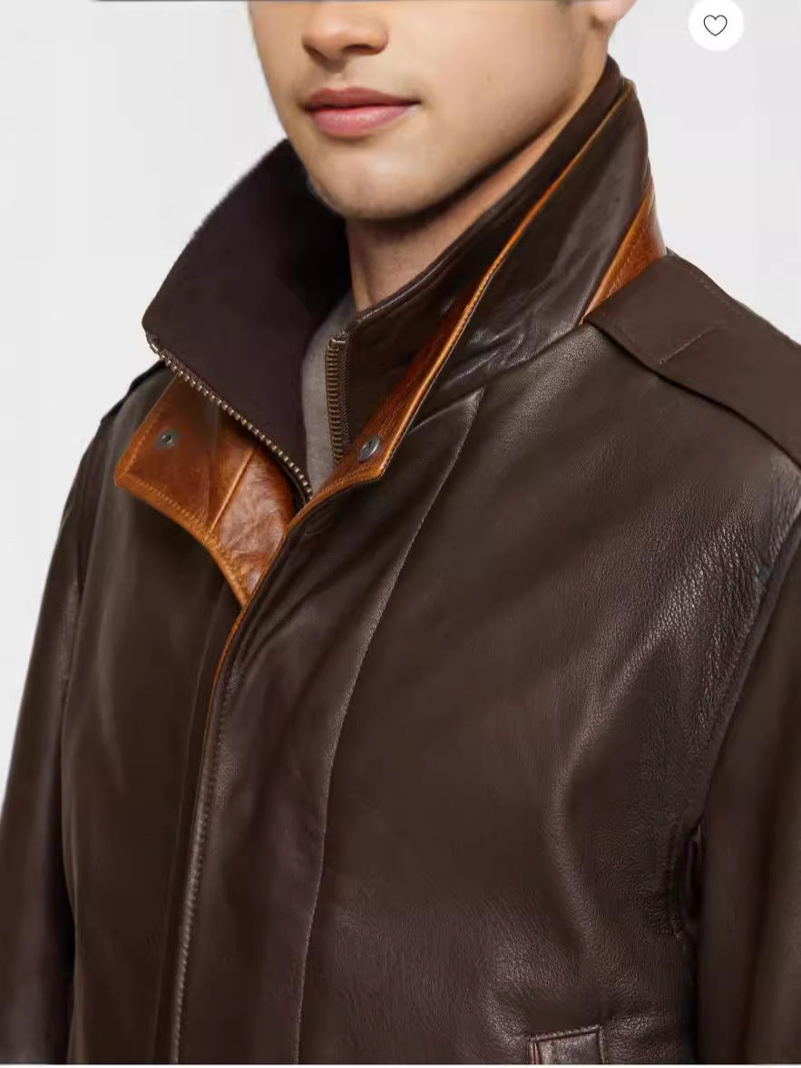 Avenger A-2 Leather Bomber Jacket