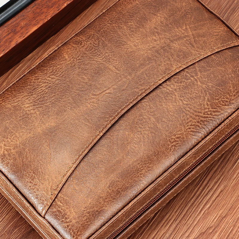 GALINER Cigar Humidor Box Travel Leather Cigar