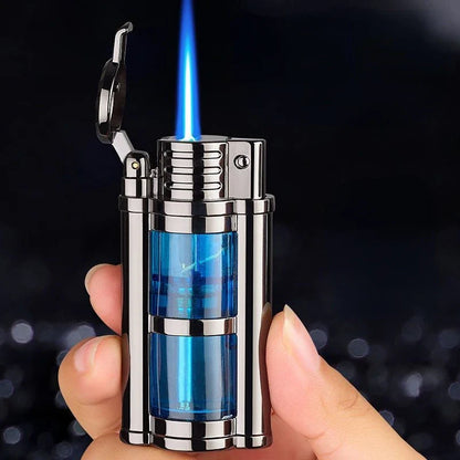 Transparent Visible Fuel Bin Torch