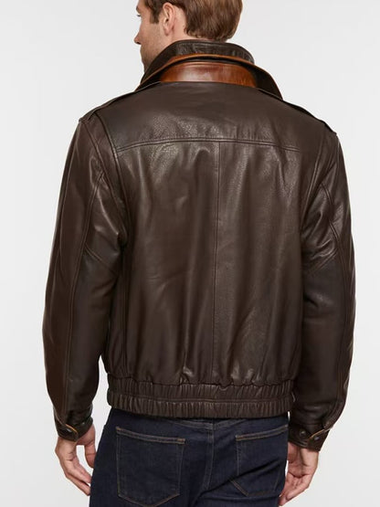 Avenger A-2 Leather Bomber Jacket