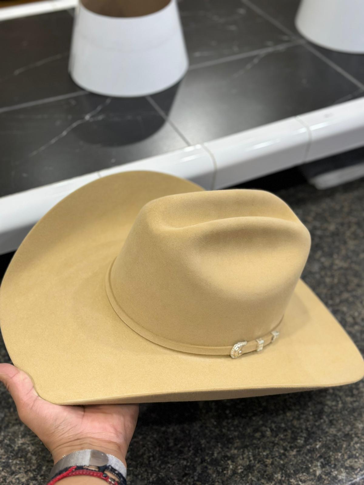 STETSON COWBOY HAT 10X SHASTA BUTTERSCOTCH