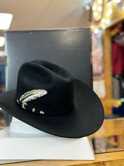 STETSON COWBOY HAT EL PATRON BLACK