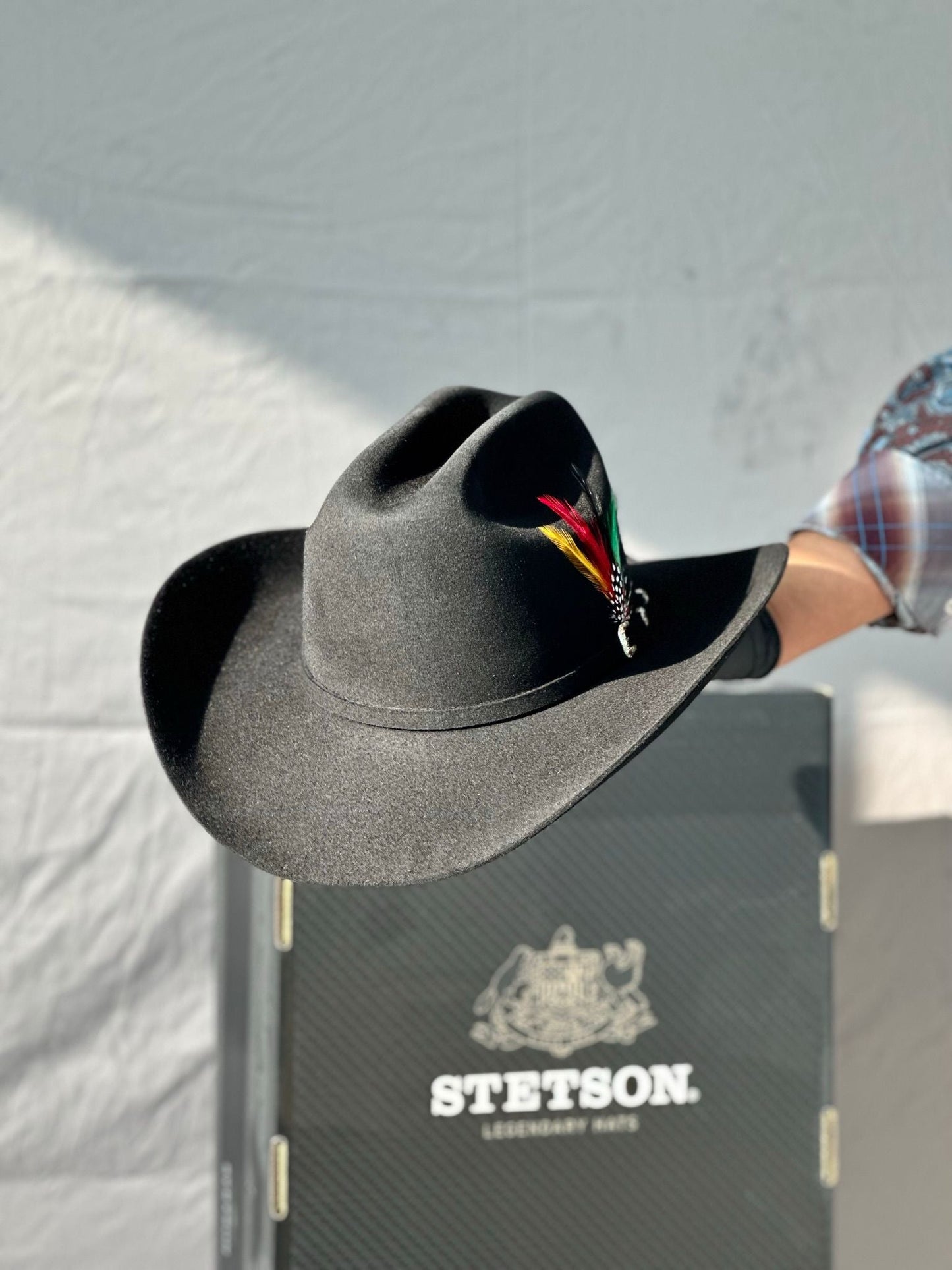 STETSON COWBOY HAT EL PATRON BLACK