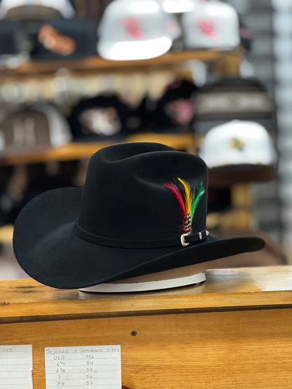 STETSON COWBOY HAT EL PATRON BLACK