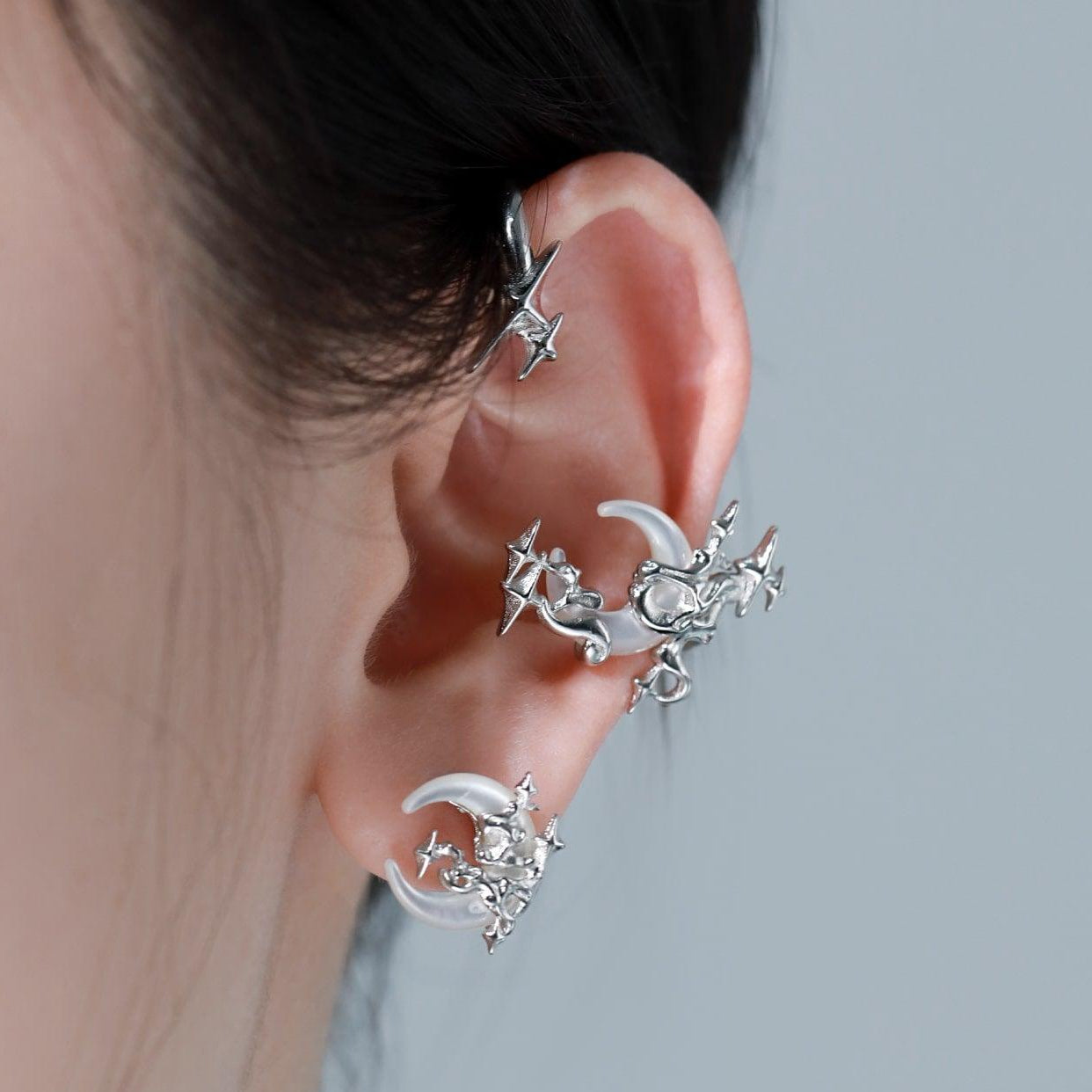 MYTH OF THE MOON S925 Earrings - 1ST XULIE